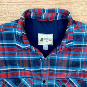 MEC Plaid Quilted Vintage Jac-Shirt, Men’s XL